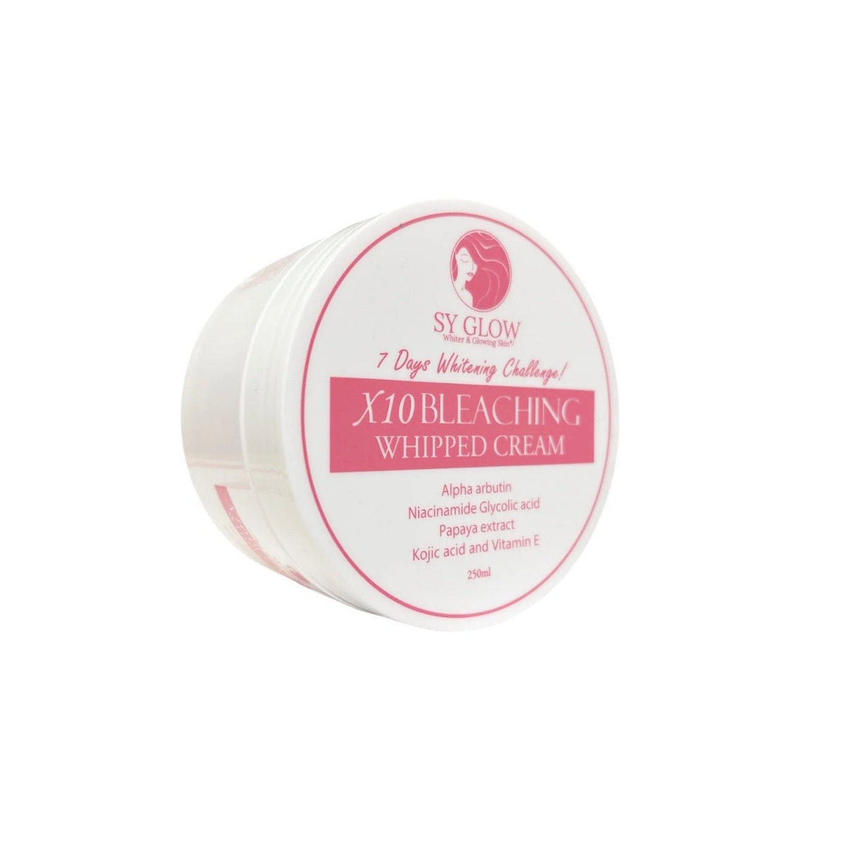 SY GLOW - 10X BLEACHING WHIPPED CREAM 250ML