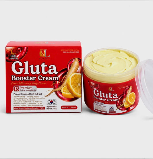 Deli Skin Gluta Booster Cream 200g | Ginseng Citrus Body Care