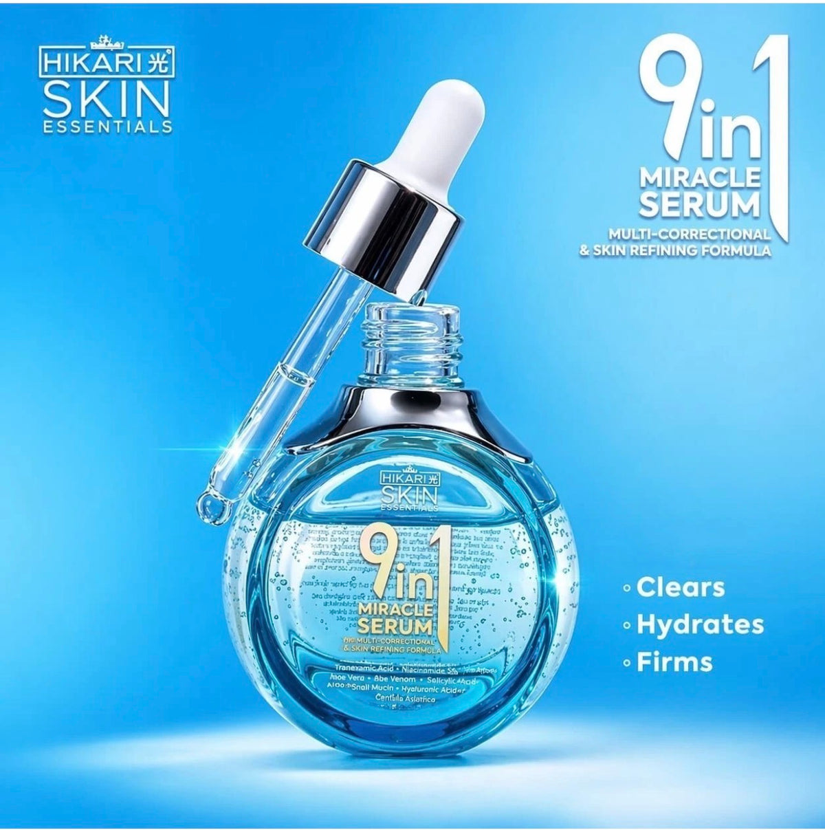 HIKARI SKIN ESSENTIALS 9in1 MIRACLE SERUM 30ML