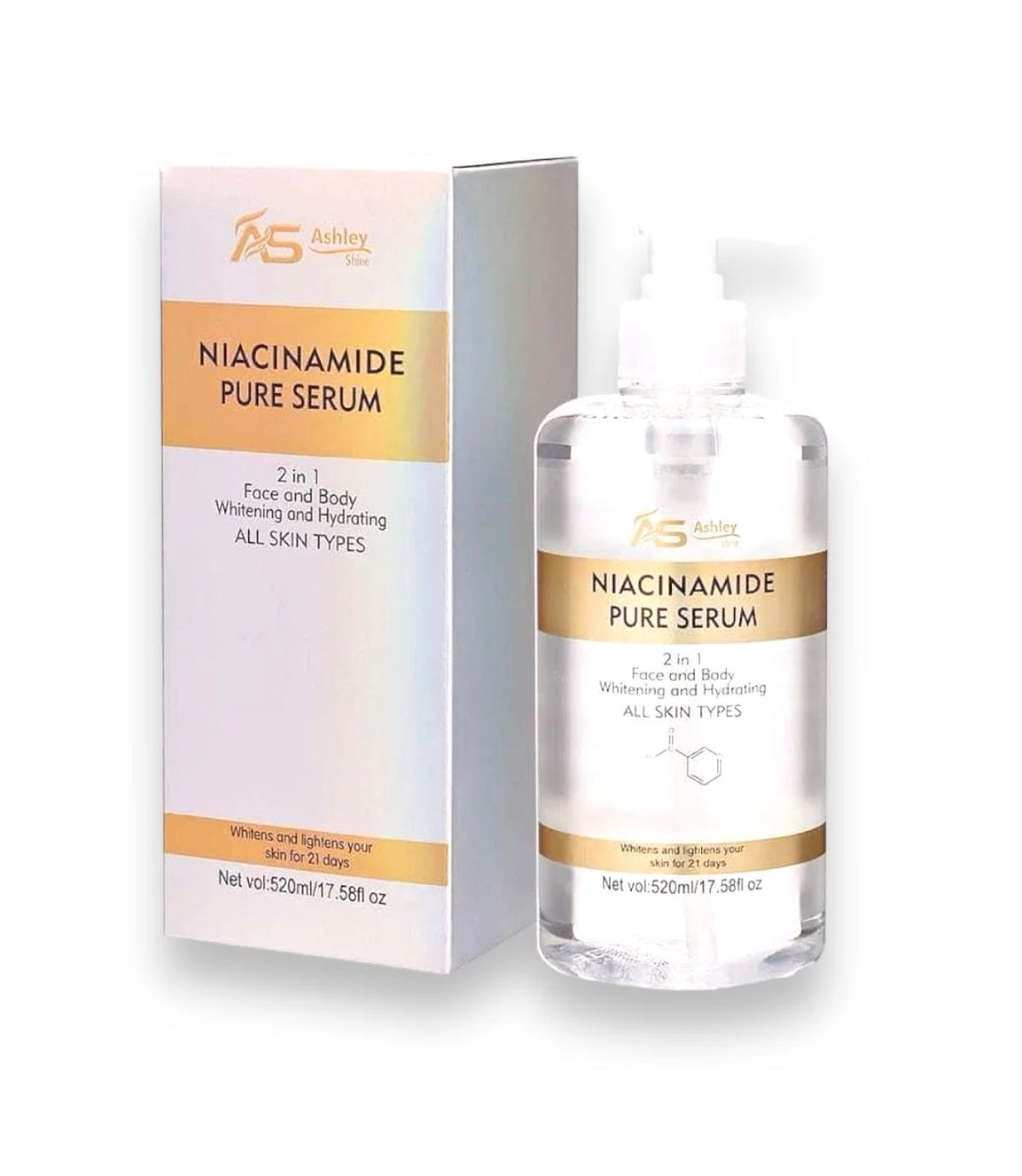 Ashley Niacinamide Pure Body Serum 520ML