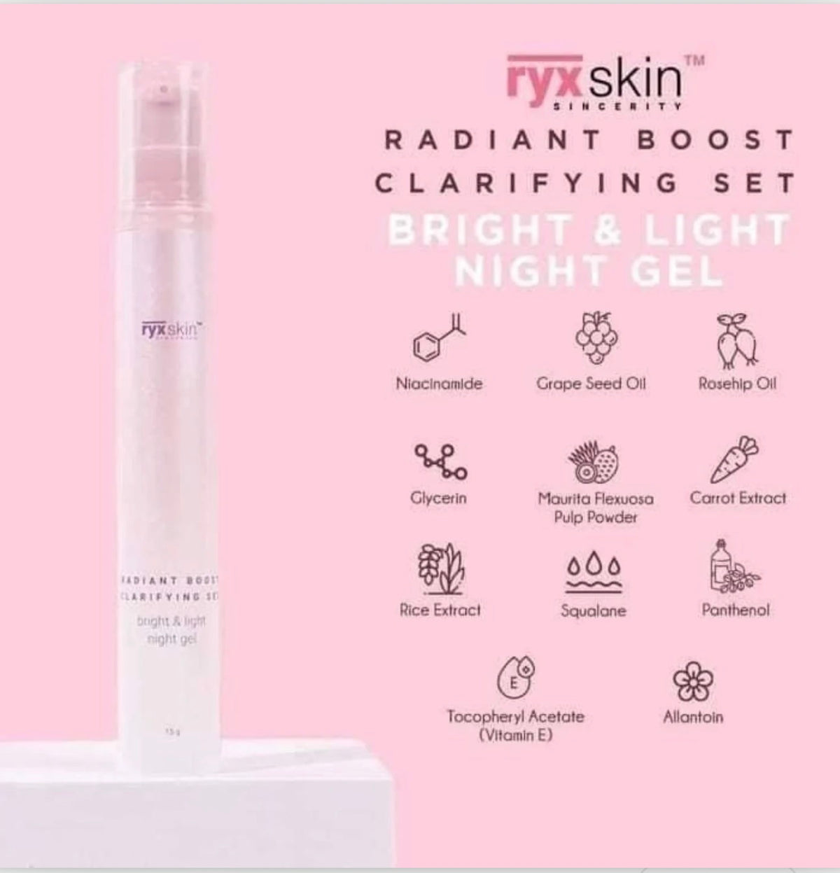 Ryxskin RYX Radiant Boost Clarifying Set