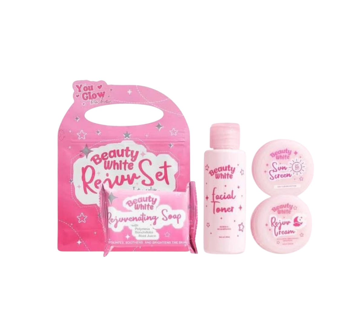 You Glow Babe - Beauty White REJUVE SET - Rejuvenating set