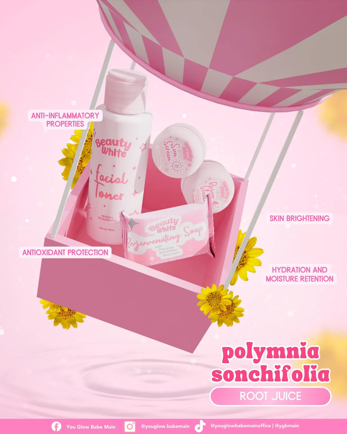 You Glow Babe - Beauty White REJUVE SET - Rejuvenating set