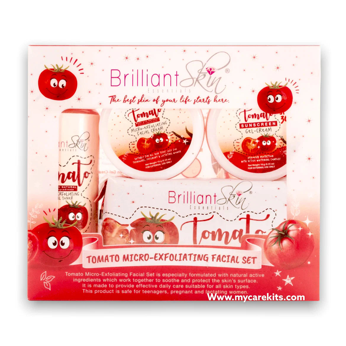 Brilliant skin essentials - Tomato facial set