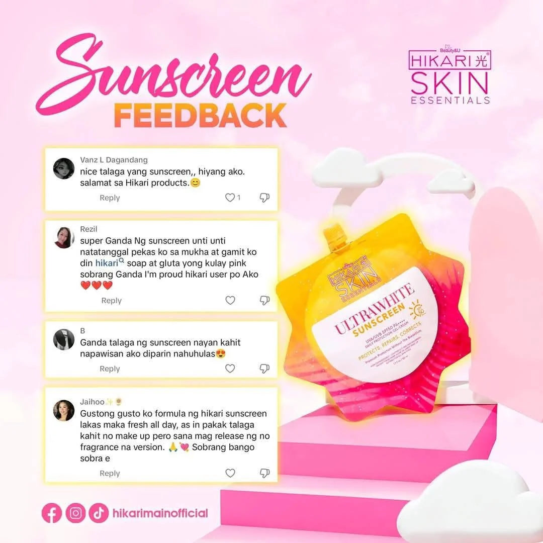 Hikari Skin Essentials ULTRA FRESH Sunscreen 50ml