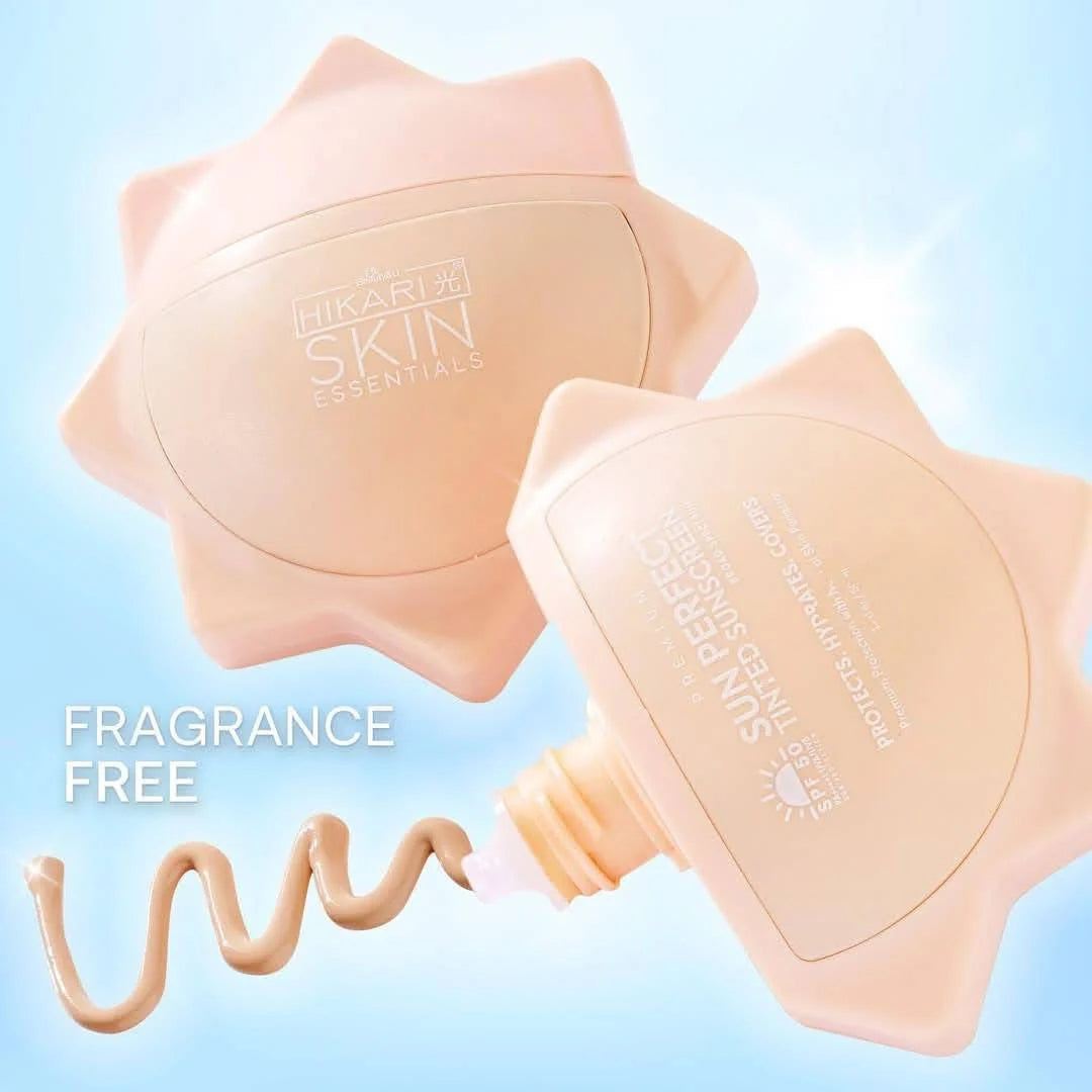 Hikari Skin Essentials Premium Sun Perfect Tinted Sunscreen SPF50 - 50ML