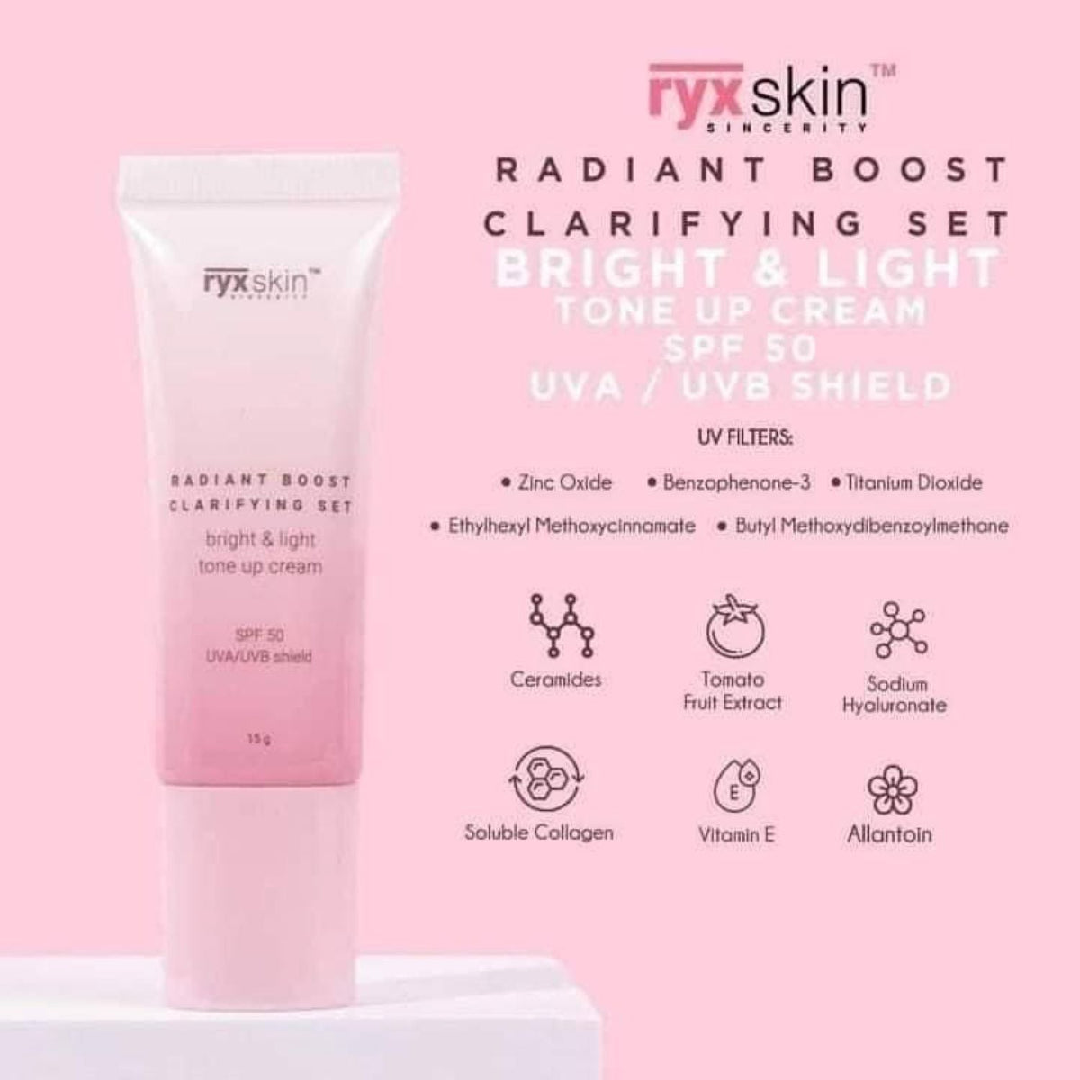 Ryxskin RYX Radiant Boost Clarifying Set