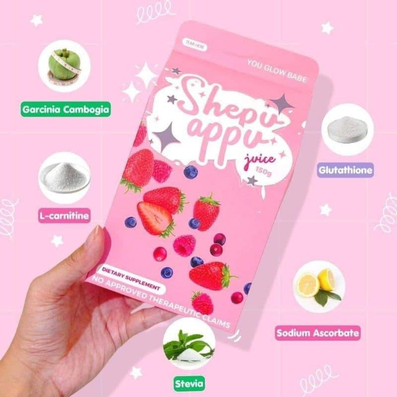 You Glow Babe-SHEPPU APPU NEW & IMPOVED JUICE 150g (NEW FORMULA WITH prebiotic & probiotic)