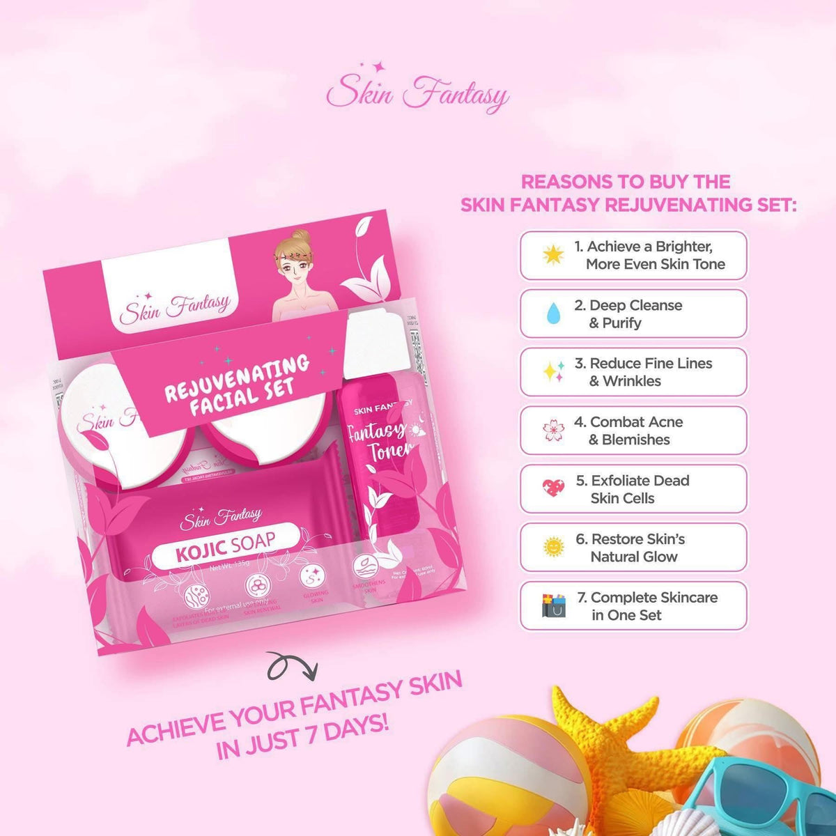 Skin Fantasy Rejuvenating Facial set