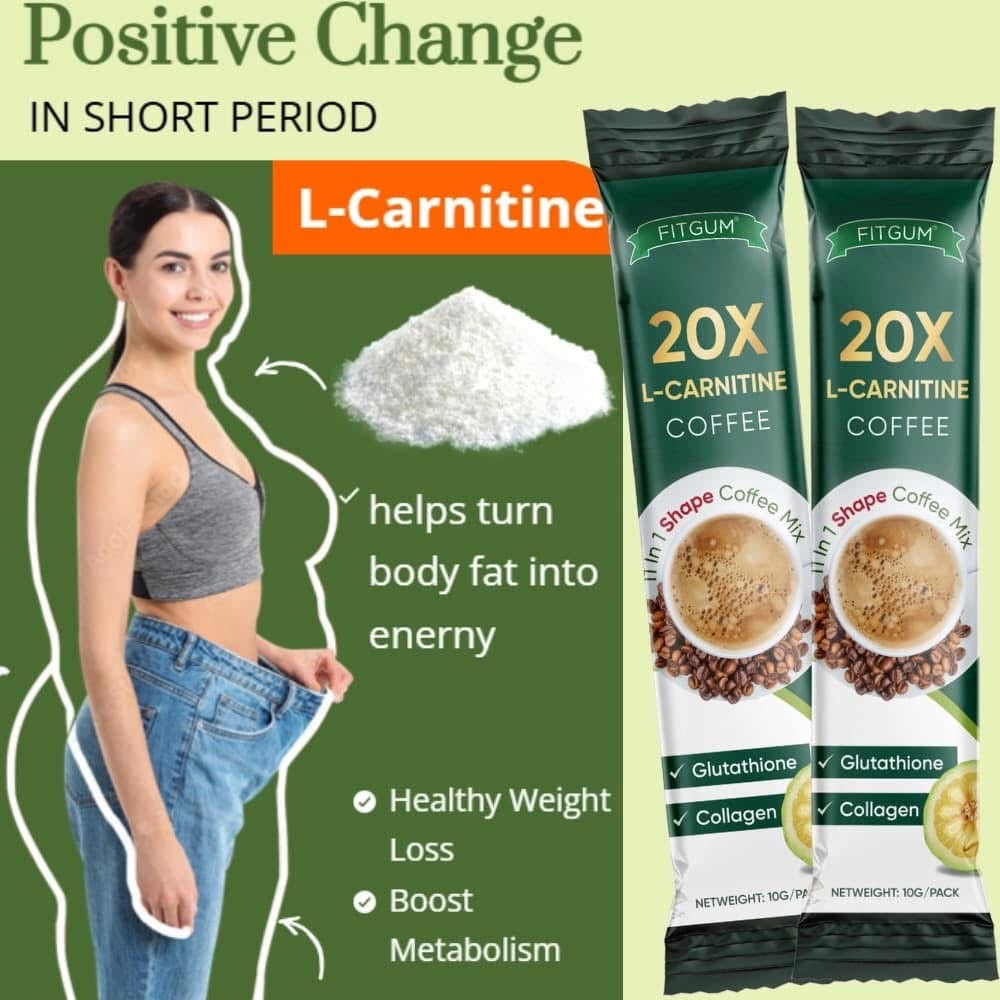 FITGUM- 20X Collagen Chia Coffee Mix 120g