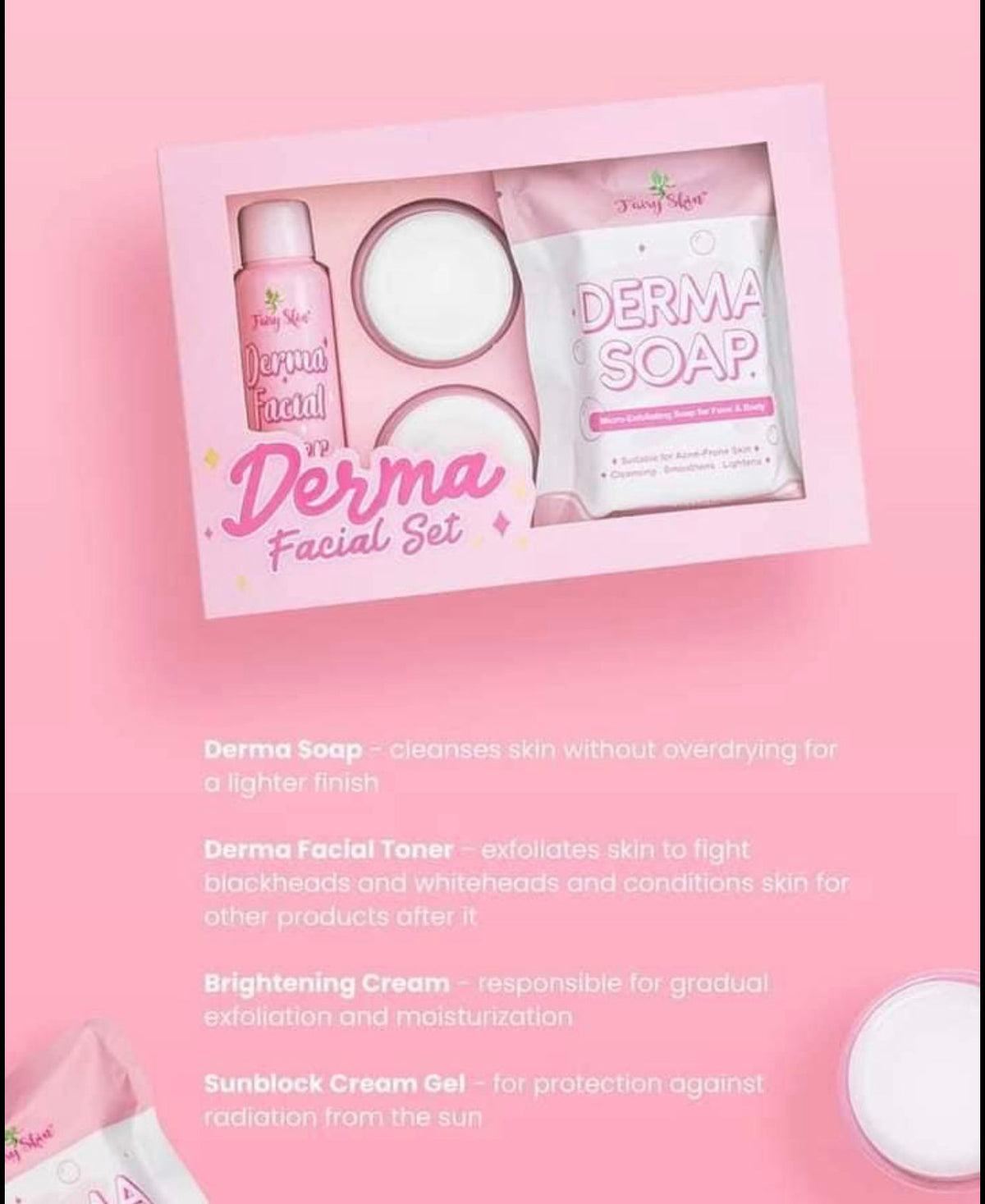 Fairy Skin- Derma Facial Set (all new pack)