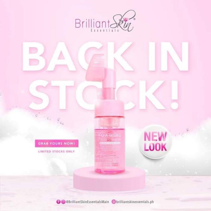 Brilliant Skin Essentials Foaming Facial cleanser